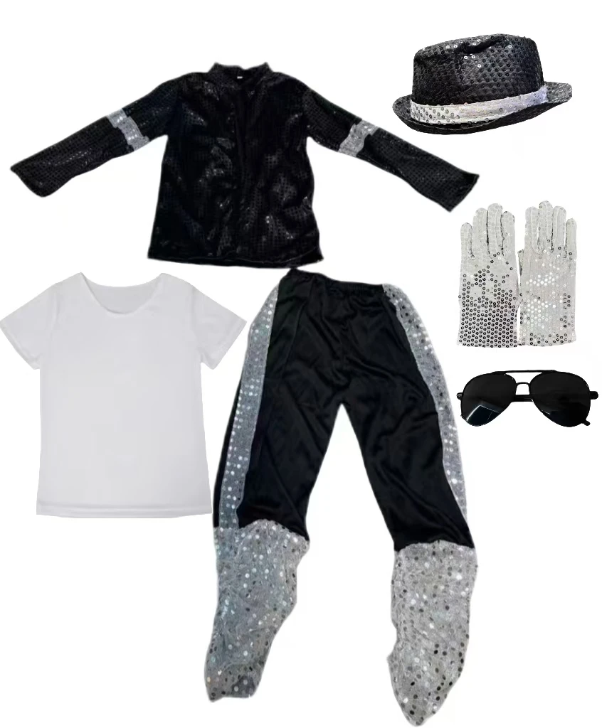 Anime Cosplay Dance - Kostum Cosplay Michael Jackson Wig Pakaian