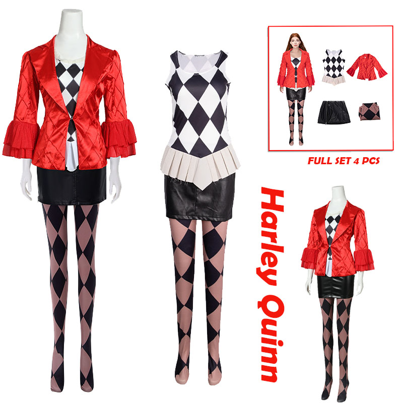 Anime Harley Quinn Cosplay - Kostum Cosplay Anime The Kiding 2