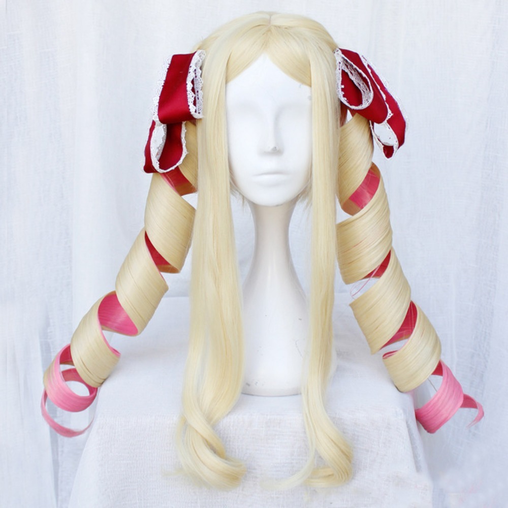 Re Zero Rem Wig - Wig Cosplay Re Zero Beatrice dengan