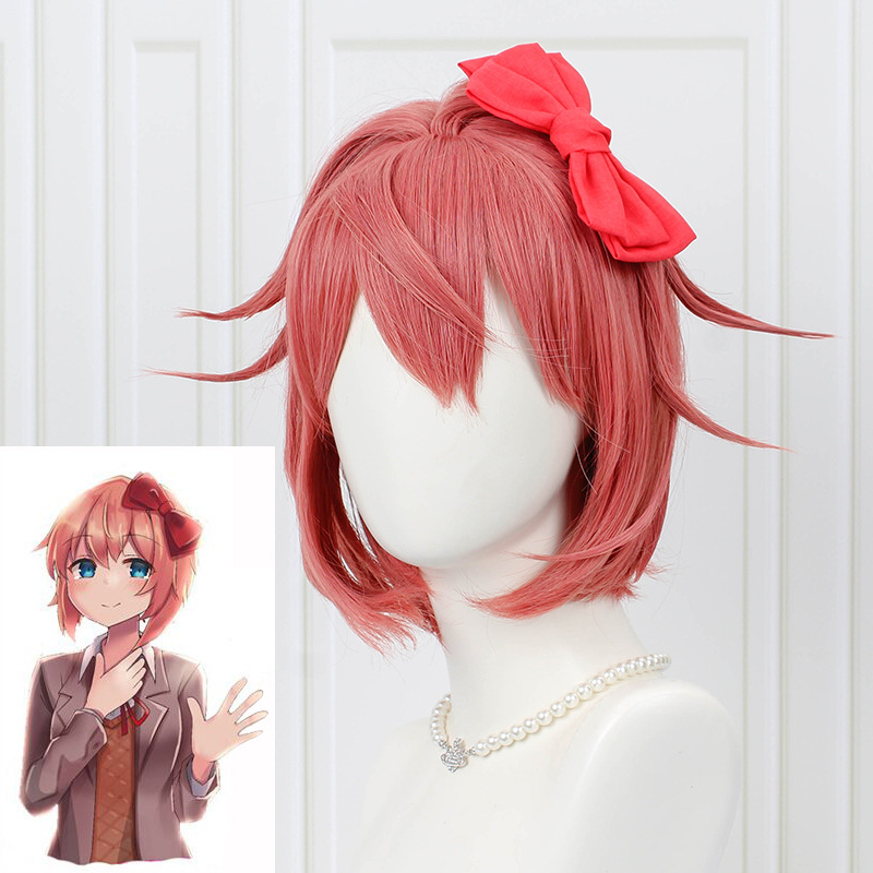 Anime Cosplay Anya - Doki Doki Literature Club Sayori Wig