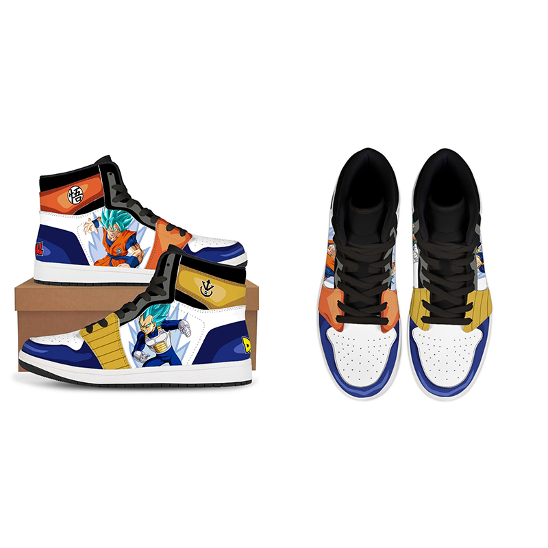 Cosplay Anime Shoes - Sepatu High Top Anime Dragon Ball