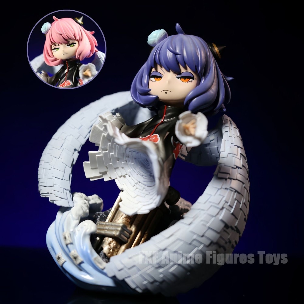 Anime Cosplay Anya - 7.09in/18cm Figur Anime Anya Forger Cosplay