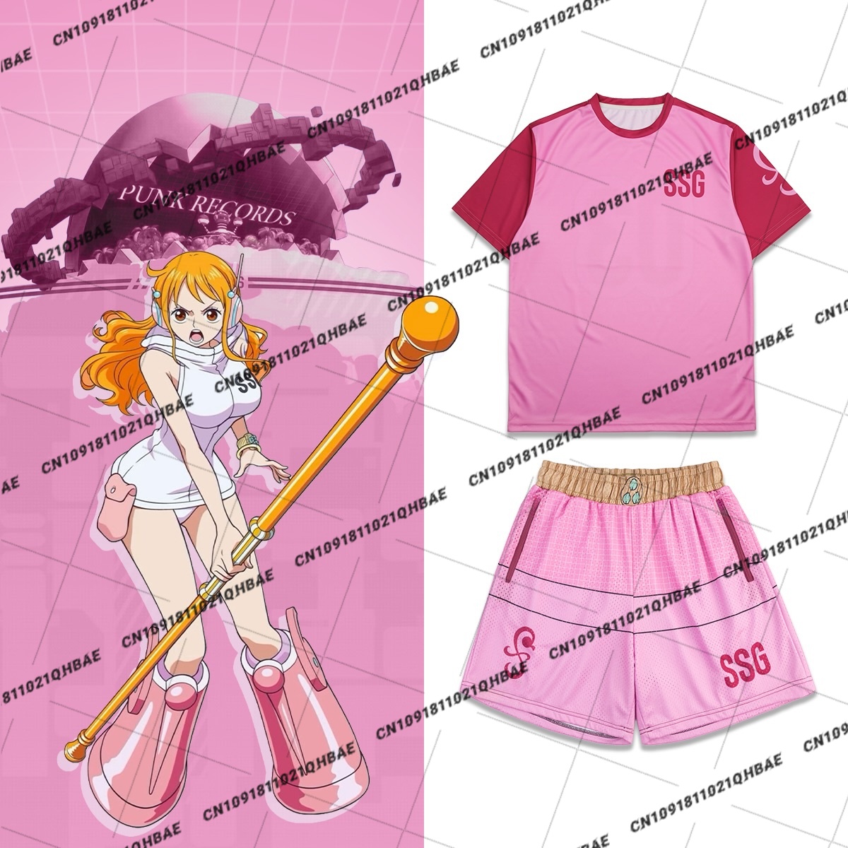 Costume Anime Cosplay - Kostum Cosplay Anime Nami Pulau Egghead