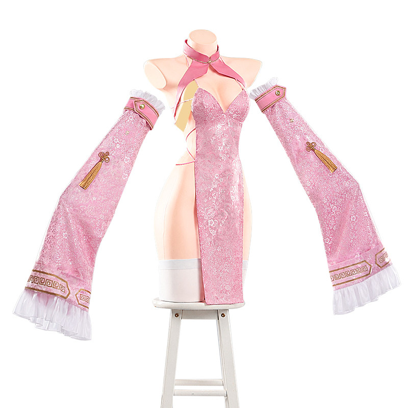 Anime Cosplay Photoshoot - Kostum Cosplay Cheongsam Zombie Kecil Buatan