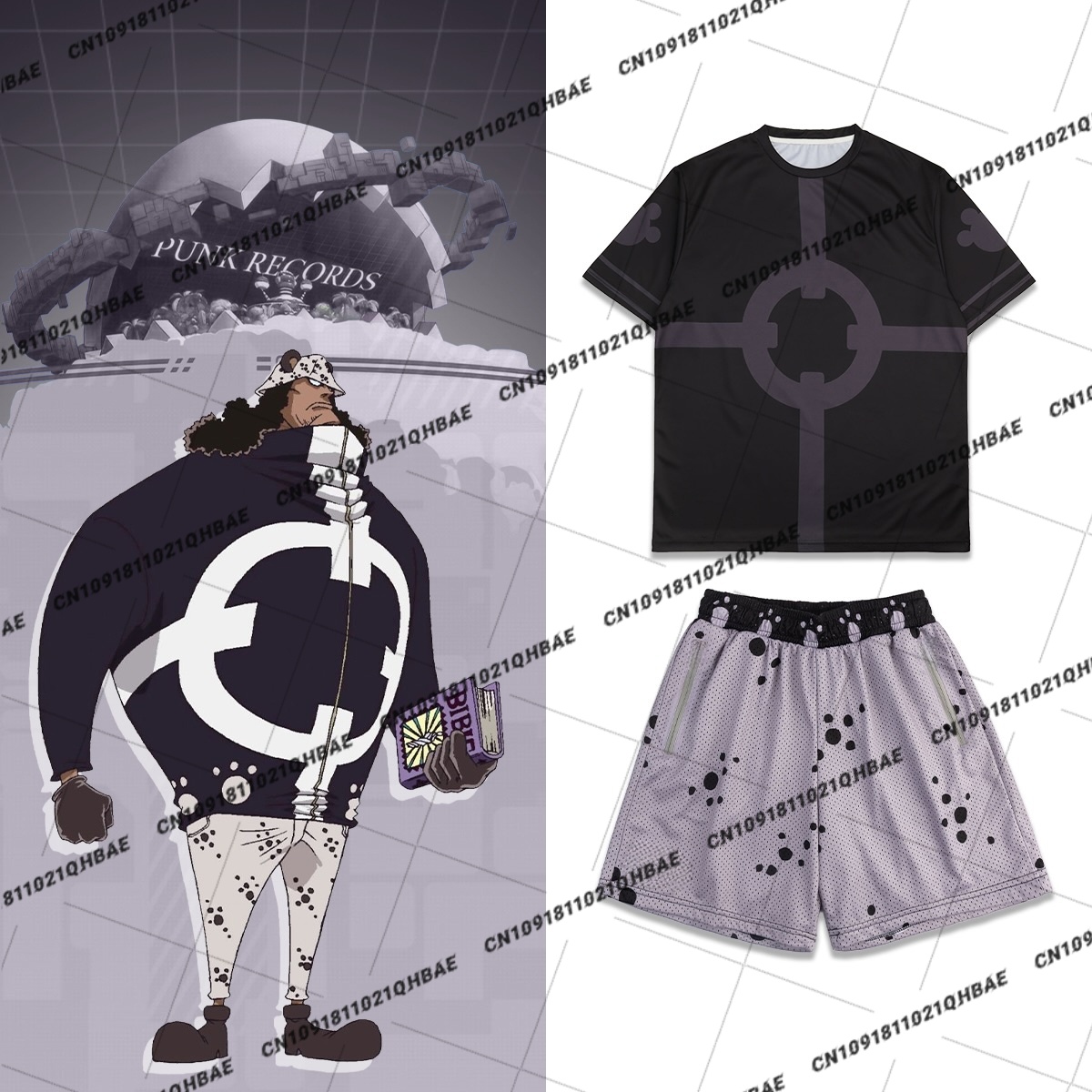 Costume Anime Cosplay - Kostum Cosplay Penggemar Anime Bartholemew Kuma