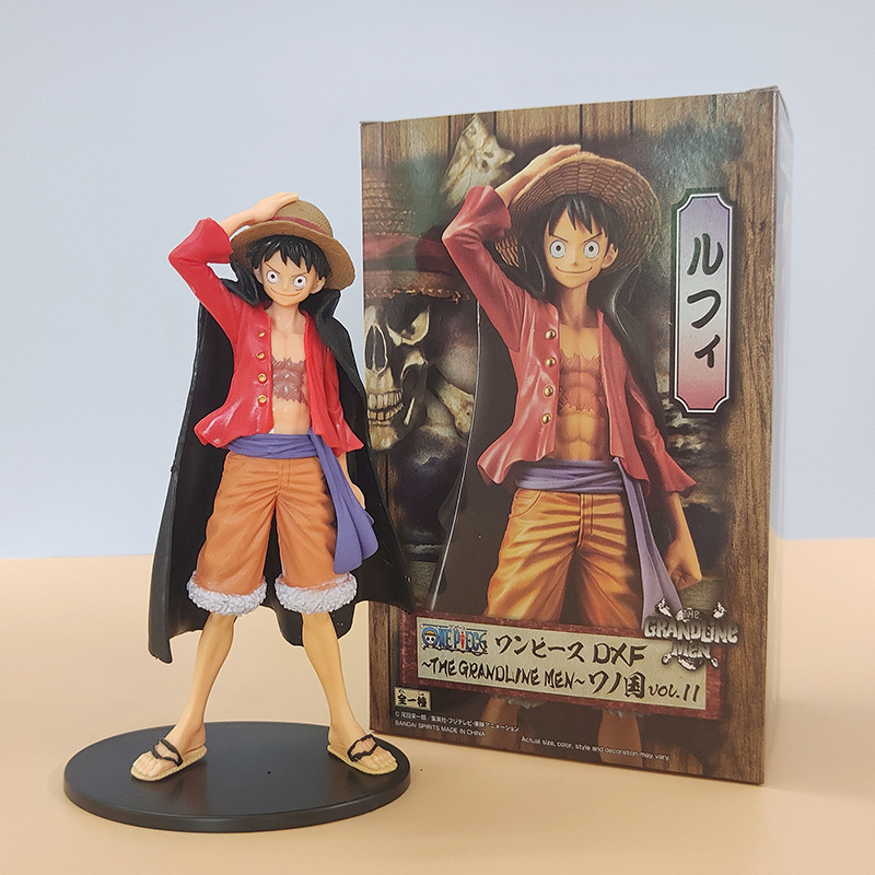 One Piece Straw Hat - Figur Aksi Luffy Topi Jerami One