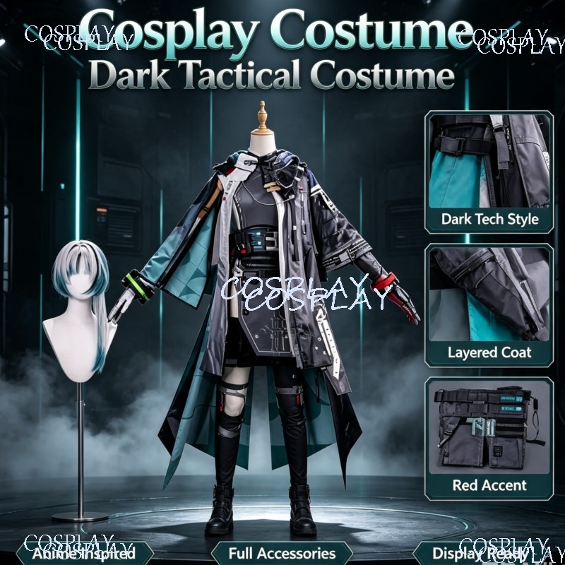 Anime Cosplay Photoshoot - Kostum Cosplay Arcane Li Zhiyan Lengkap