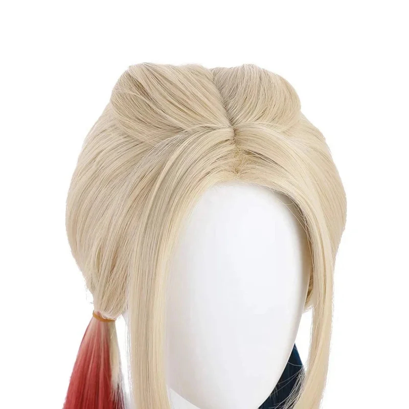 Anime Harley Quinn Cosplay - Wig 2026 untuk Rambut Harley Quinn