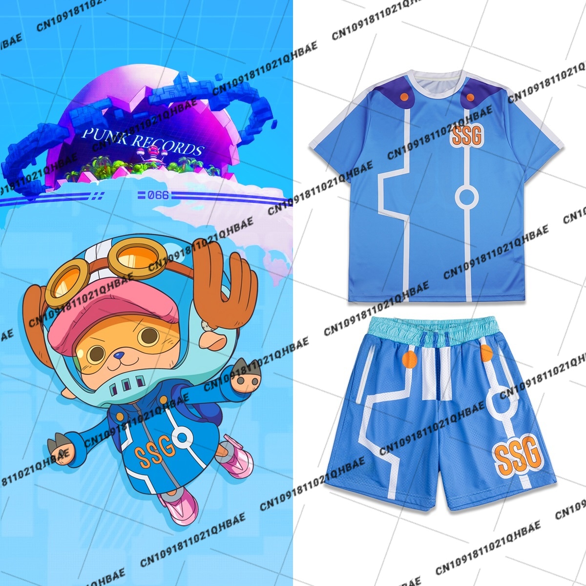 Costume Anime Cosplay - Kostum Cosplay Penggemar Anime Tony Tony