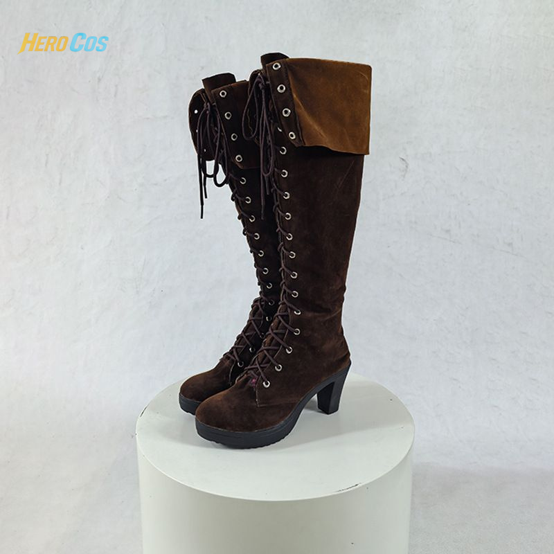 Cosplay Anime Shoes - Sepatu Hak Tinggi Cosplay Game Devil