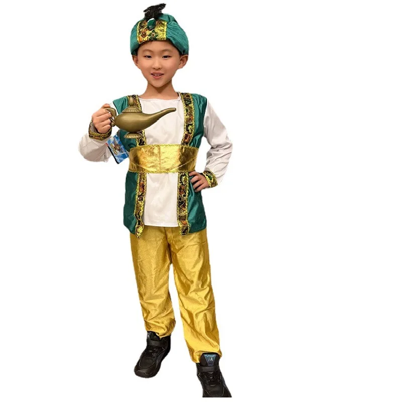 Anime Cosplay India - Kostum Cosplay Pangeran Aladdin Arab anak-anak