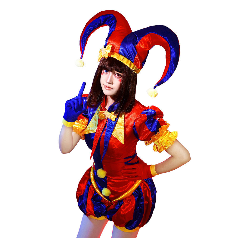 Anime Harley Quinn Cosplay - MMGG Kostum Cosplay Sirkus Digital Menakjubkan