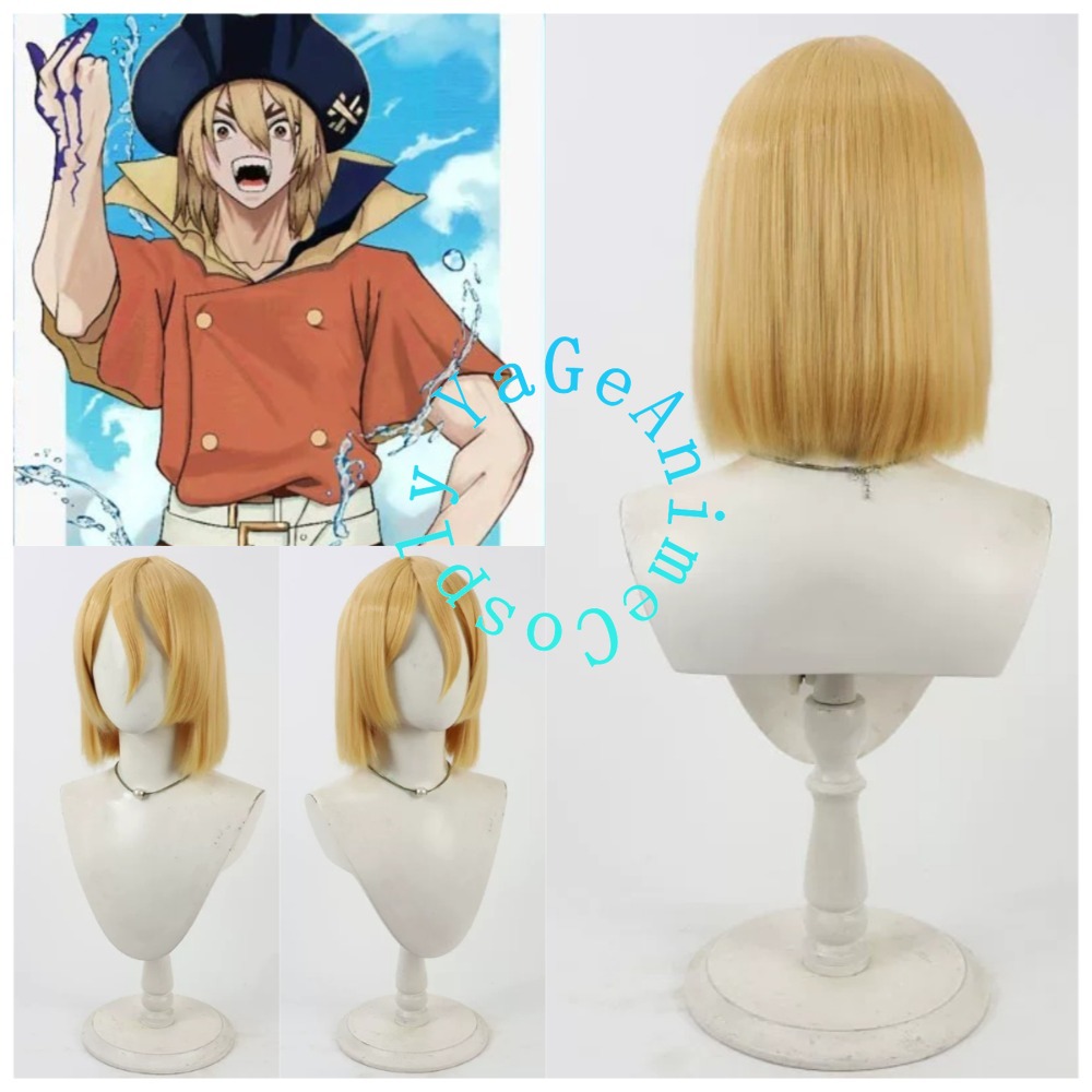 Anime Cosplay Photoshoot - Wig Cosplay Dr Stone Ryusui Nanami