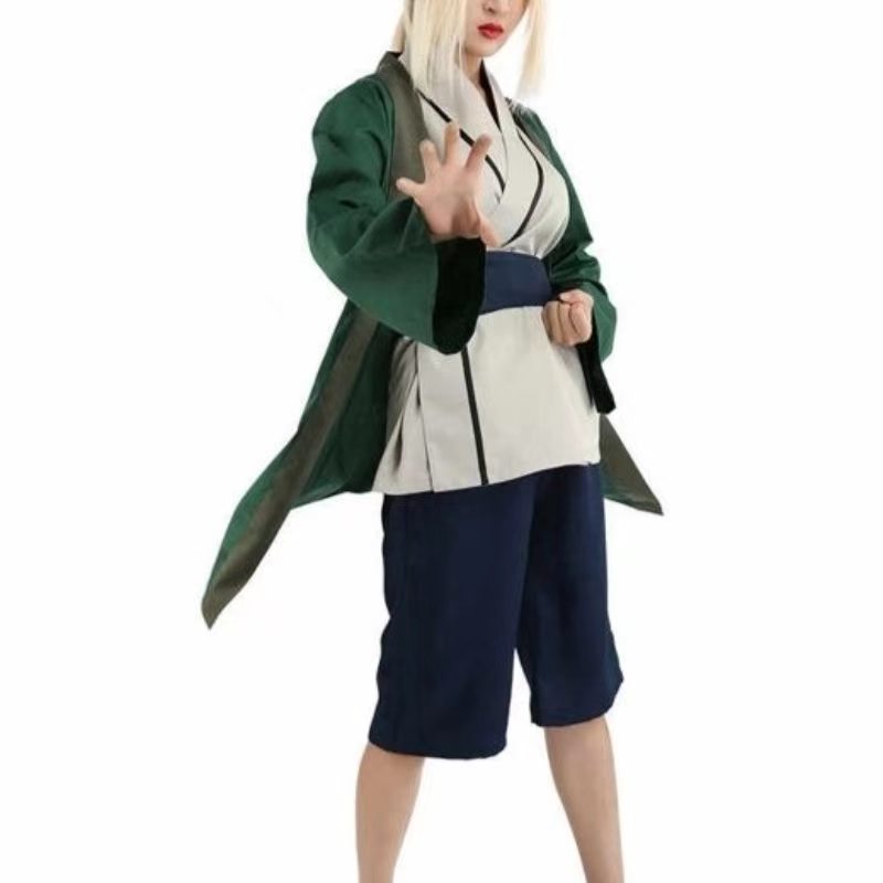Kostum Cosplay Tsunade Set Len - Cosplay Anime Tsunade ulasan dan harga
