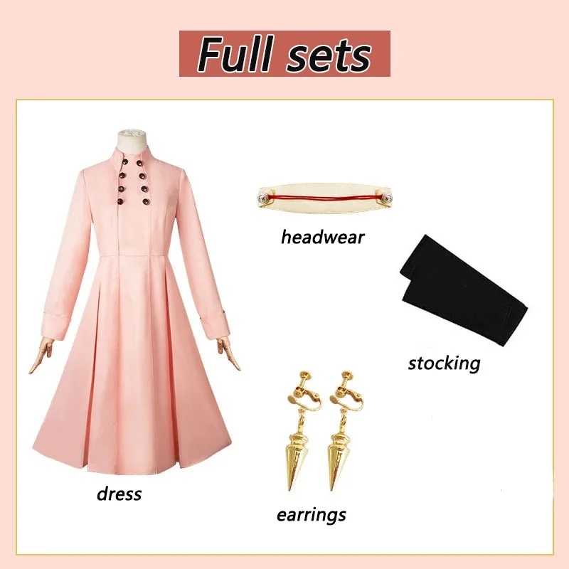 Gaun Cosplay Yor Forger Anime  - Anime Cosplay Yor Forger ulasan dan harga