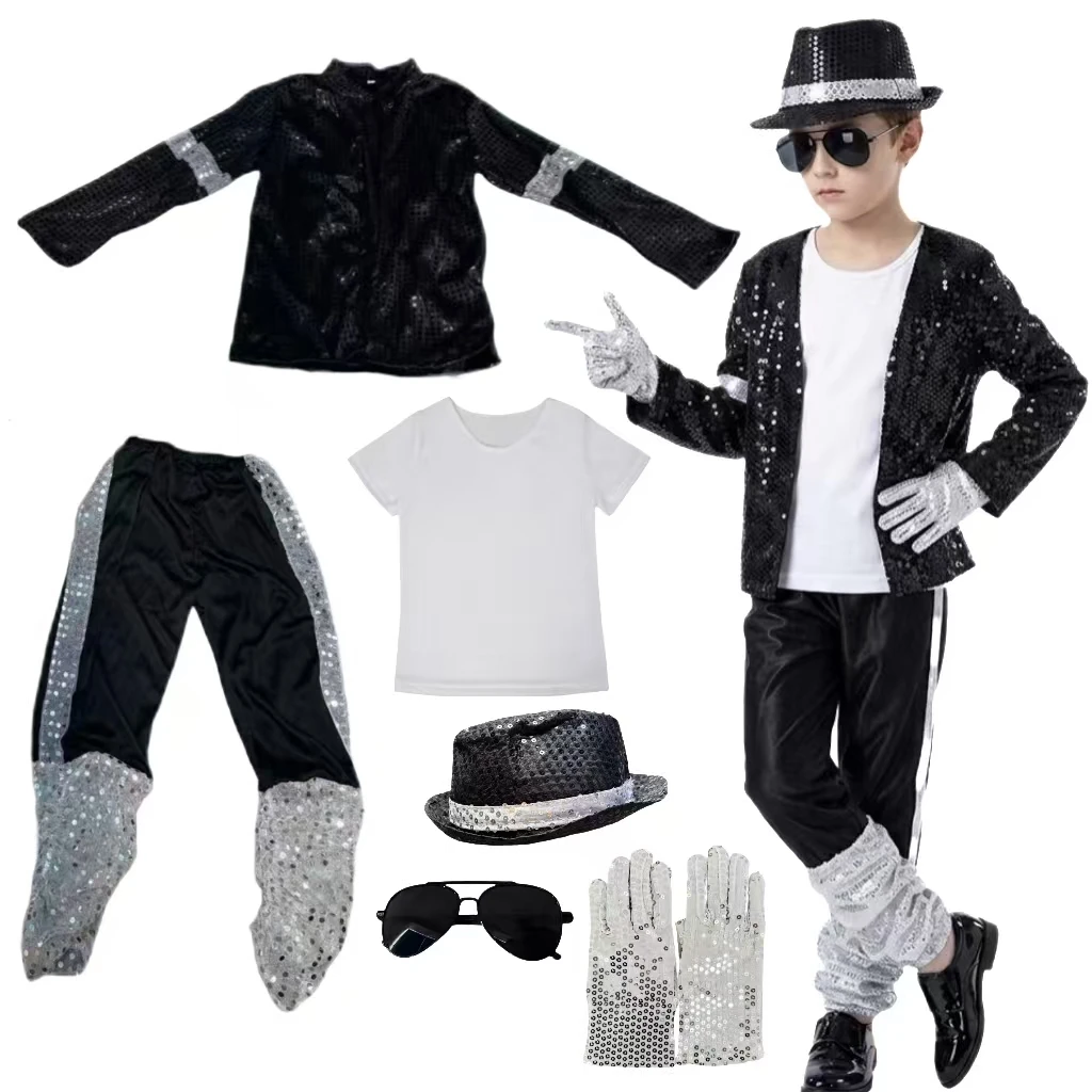 Kostum Cosplay Michael Jackson - Anime Cosplay Dance ulasan dan harga