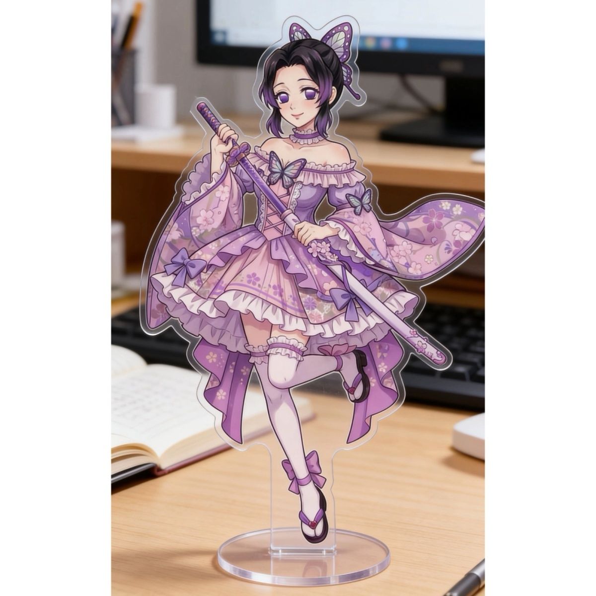 Figur Standee Demon Slayer unt - Cosplay Anime Tsunade ulasan dan harga