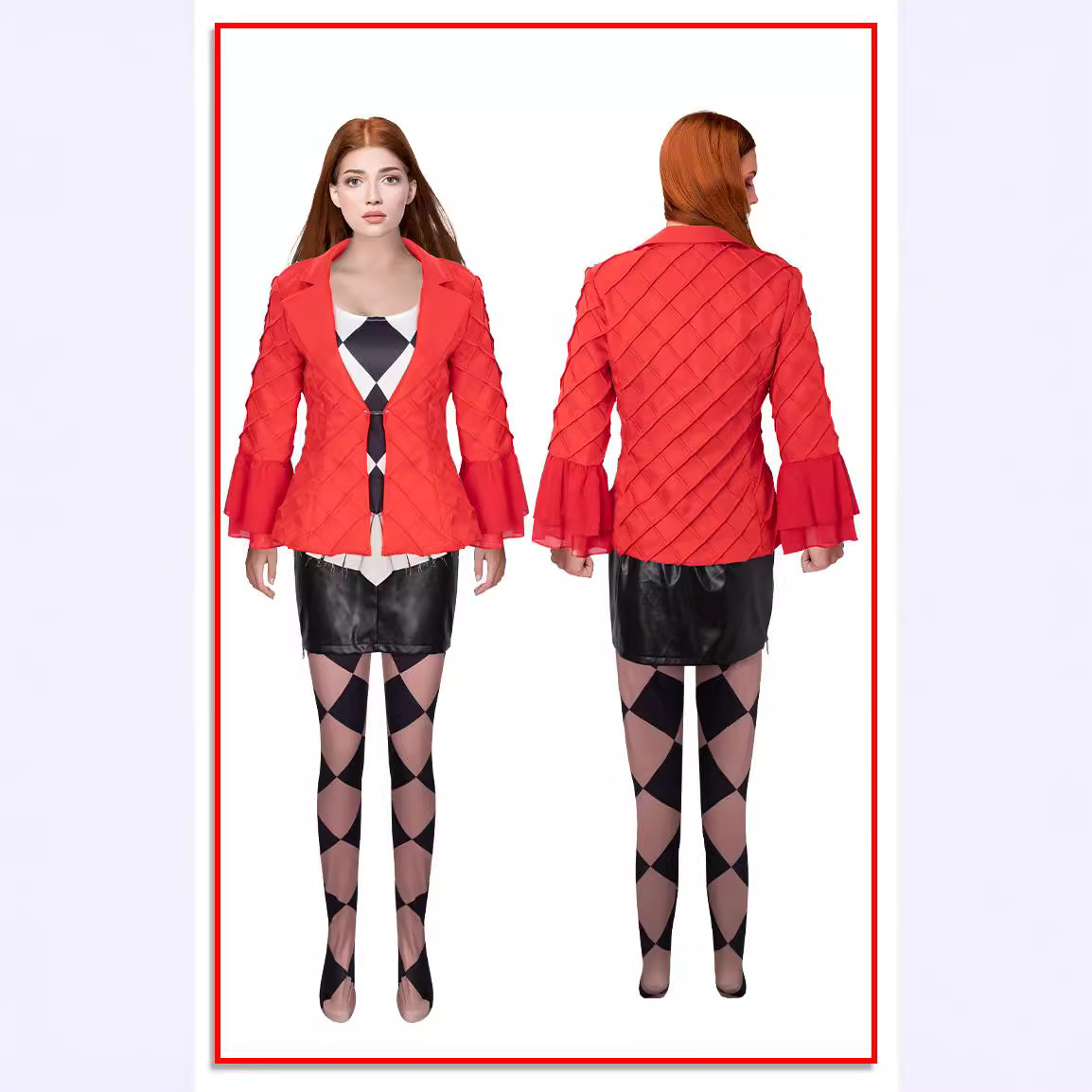 Kostum Cosplay Anime The Kidin - Anime Harley Quinn Cosplay ulasan dan harga