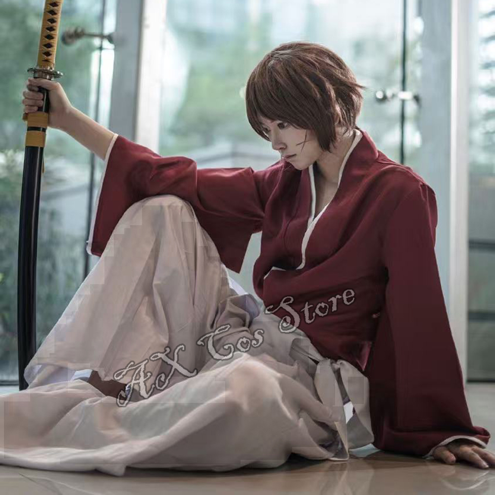 Kostum Cosplay Anime Rurouni K - Anime Cosplay Kimono ulasan dan harga