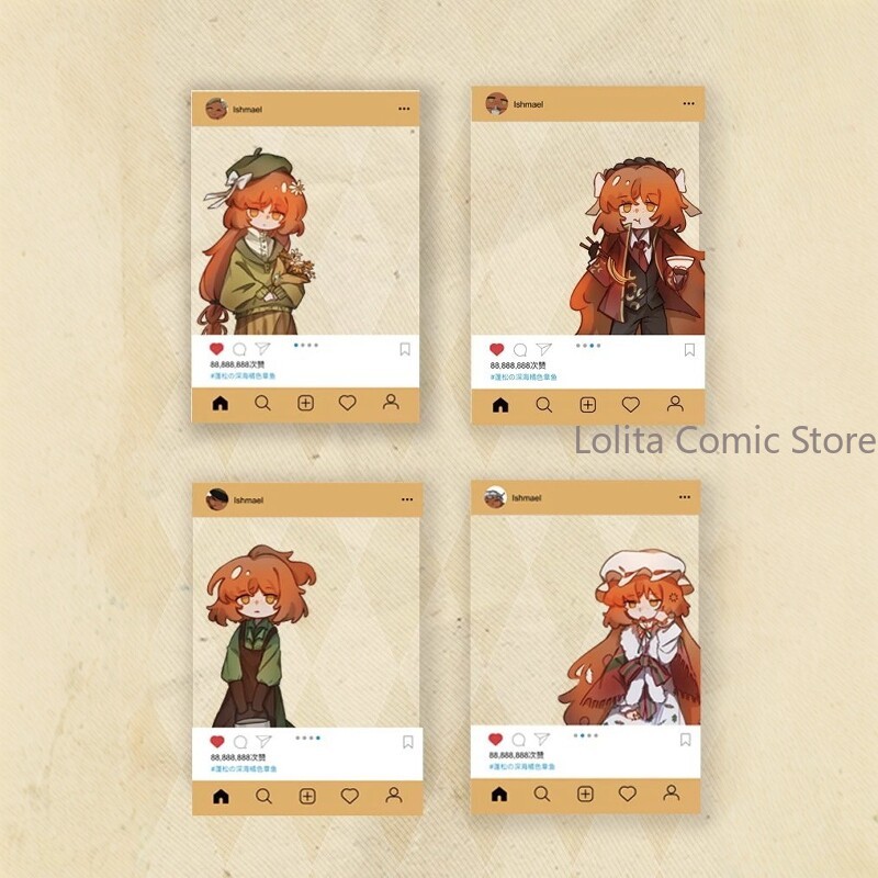 Kartu transparan Anime Limbus  - Anime Cosplay Photoshoot ulasan dan harga
