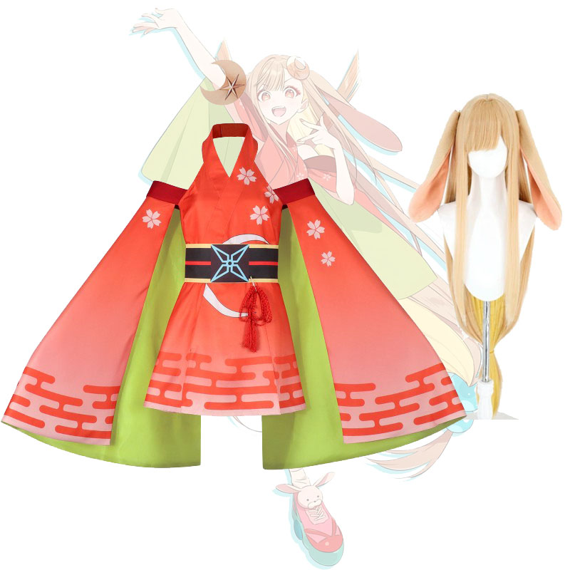 Set Kimono Cosplay Kaguya Kosm - Anime Cosplay Kimono ulasan dan harga