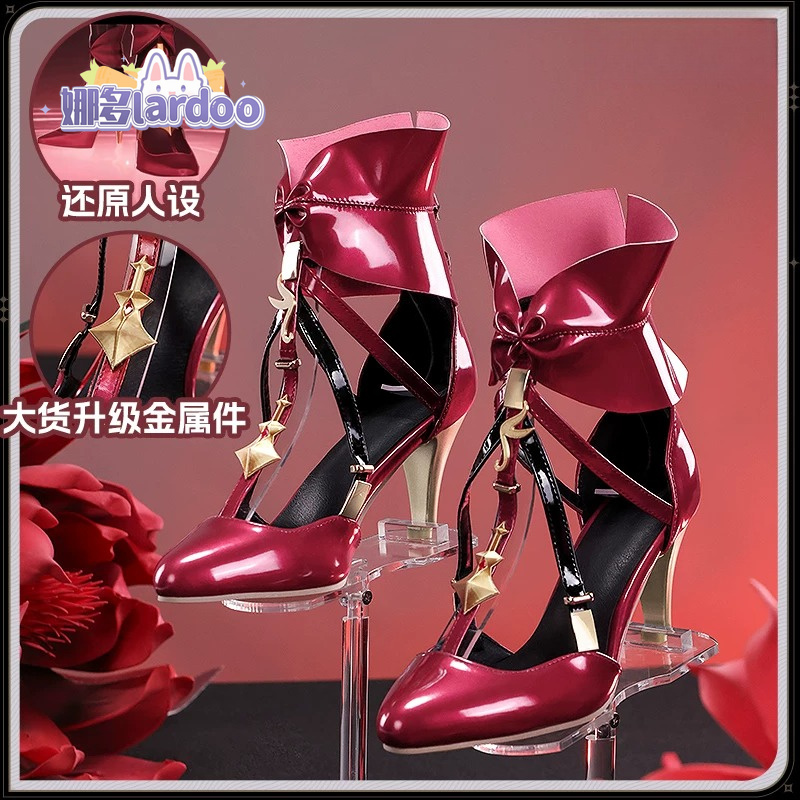 Sepatu Cosplay Game Wuthering  - Cosplay Anime Shoes ulasan dan harga