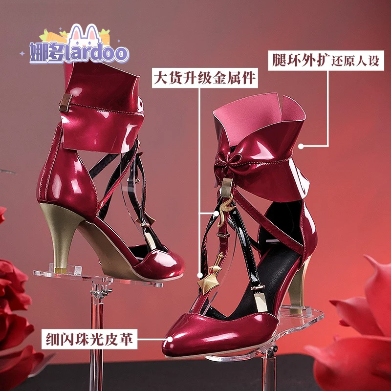 Sepatu Cosplay Game Wuthering  - Cosplay Anime Shoes ulasan dan harga