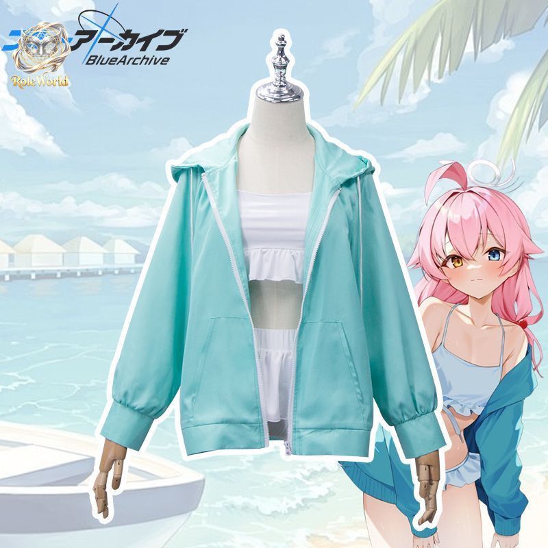 Kostum Cosplay Baju Renang Tak - Anime Cosplay Photoshoot ulasan dan harga