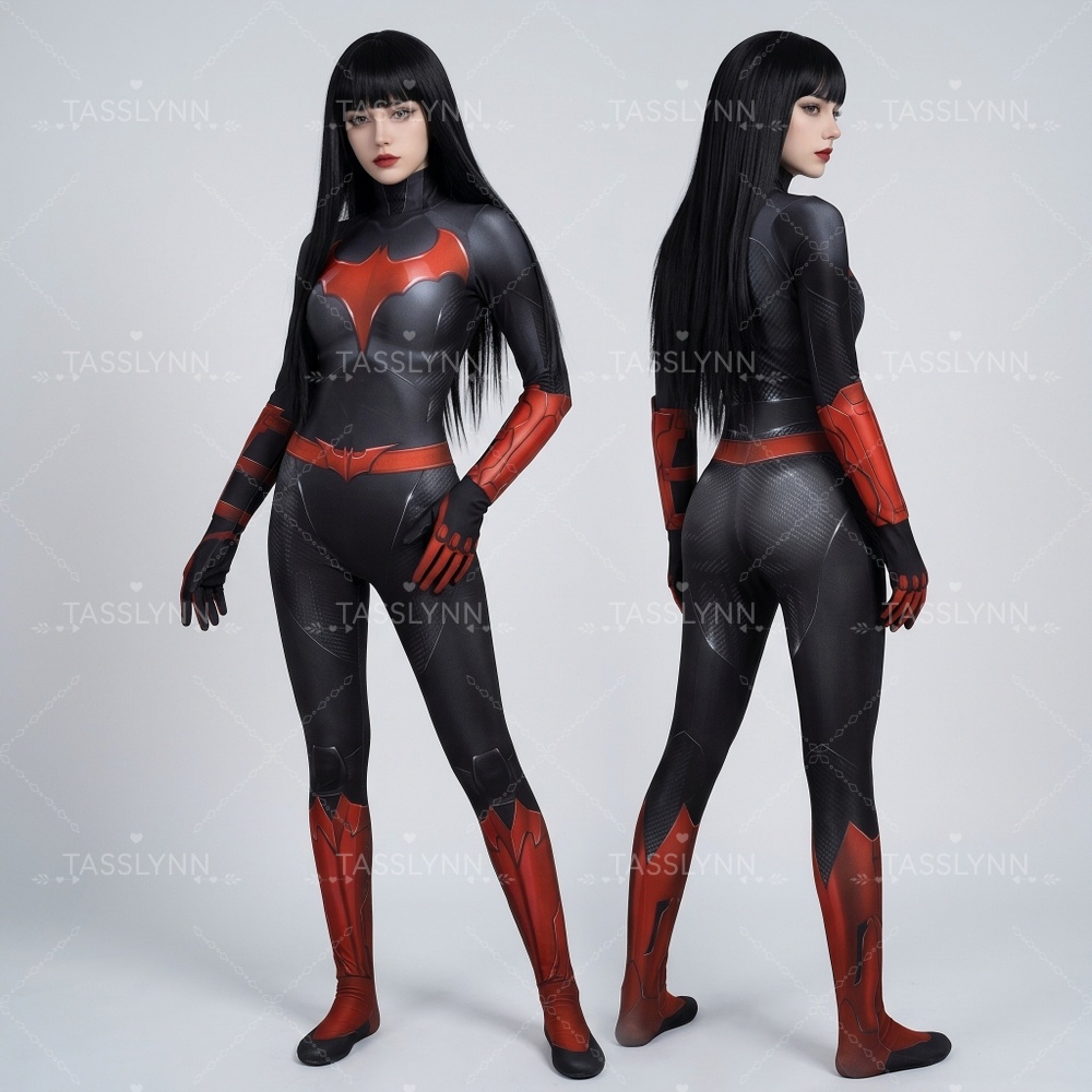 Kostum Cosplay Wanita Kelelawa - Anime Cosplay Photoshoot ulasan dan harga