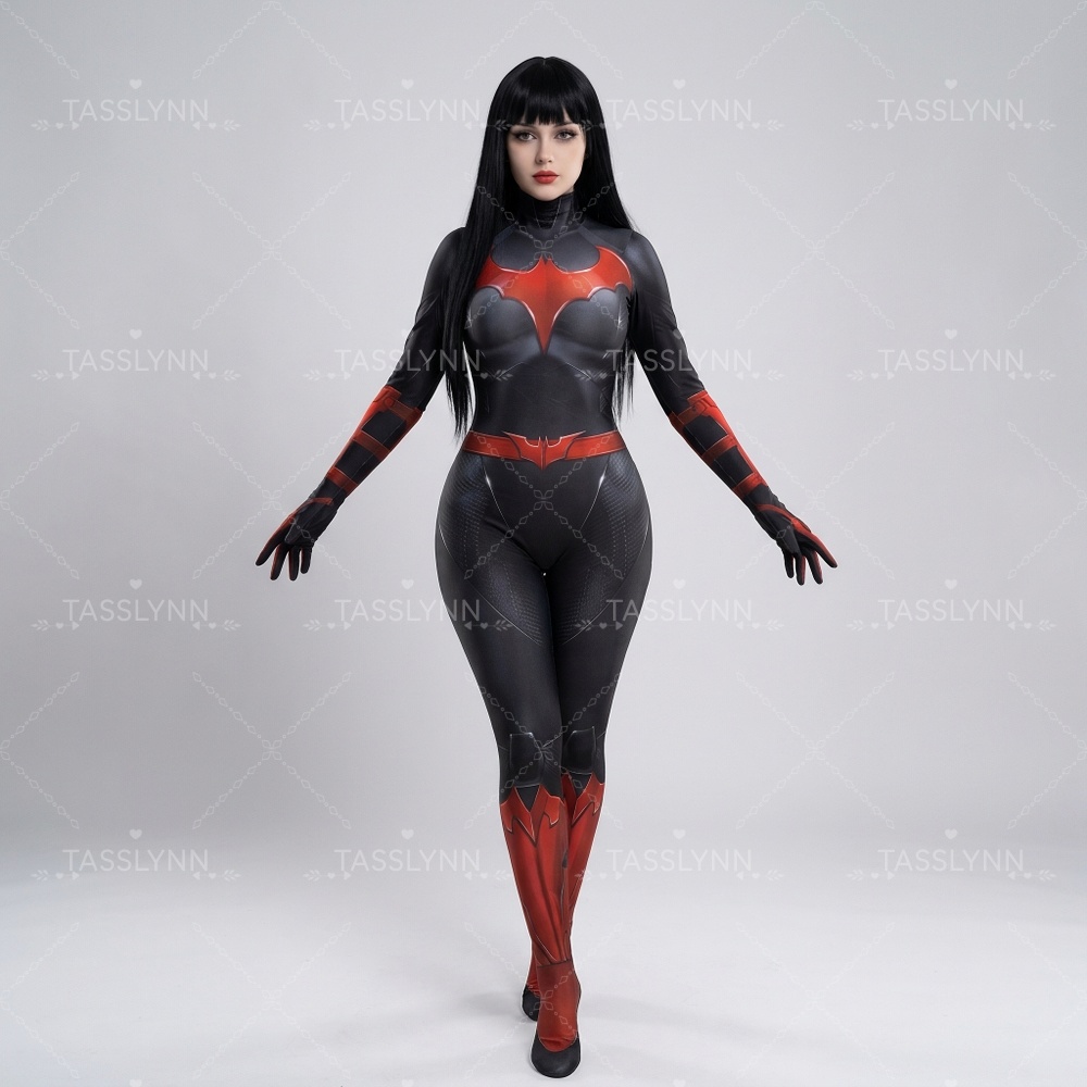 Kostum Cosplay Wanita Kelelawa - Anime Cosplay Photoshoot ulasan dan harga