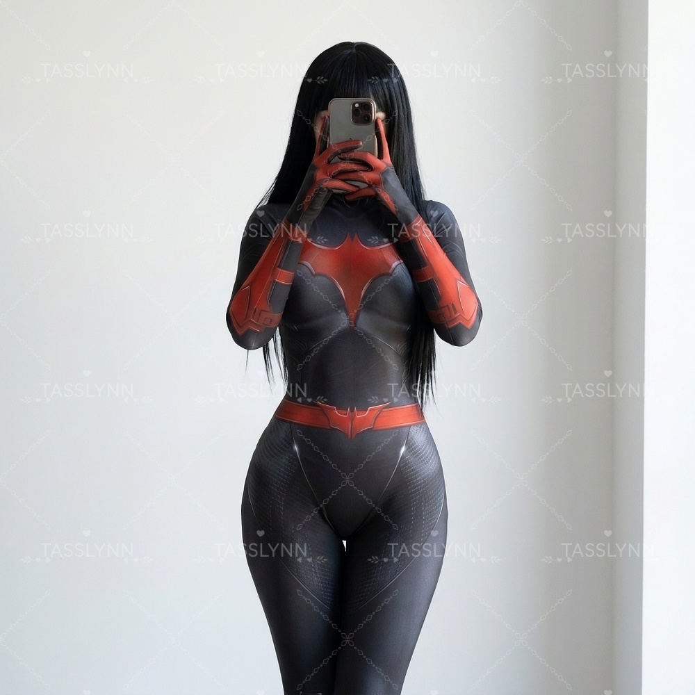 Kostum Cosplay Wanita Kelelawa - Anime Cosplay Photoshoot ulasan dan harga