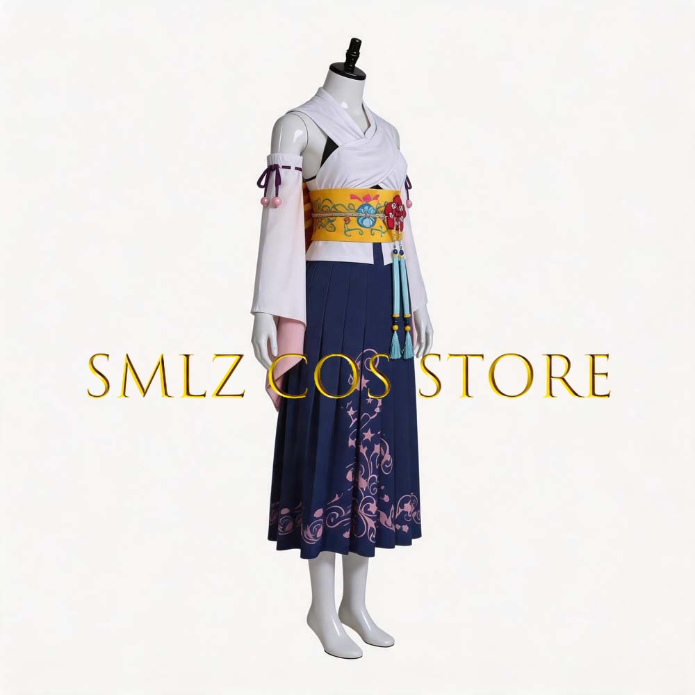 Smlz FFX Yuna Cosplay Anime FF - Costume Anime Cosplay ulasan dan harga