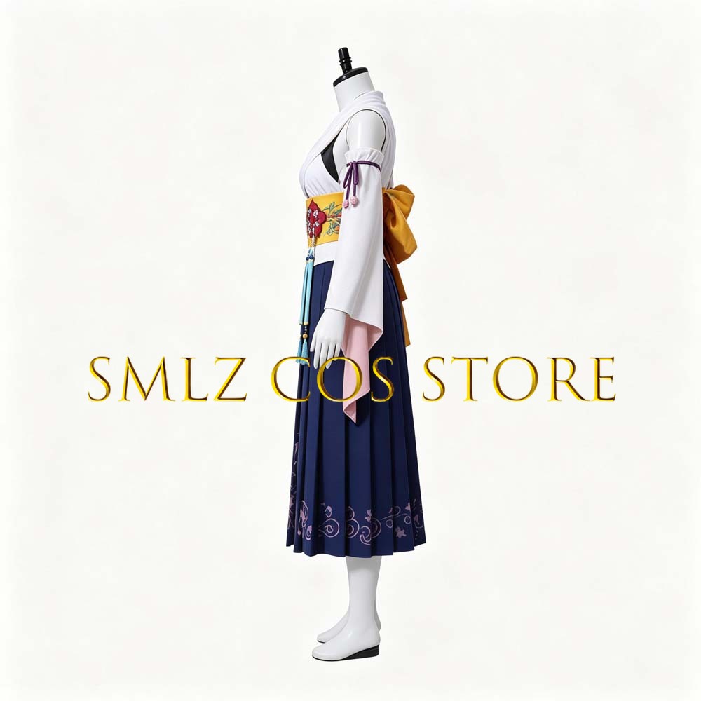 Smlz FFX Yuna Cosplay Anime FF - Costume Anime Cosplay ulasan dan harga