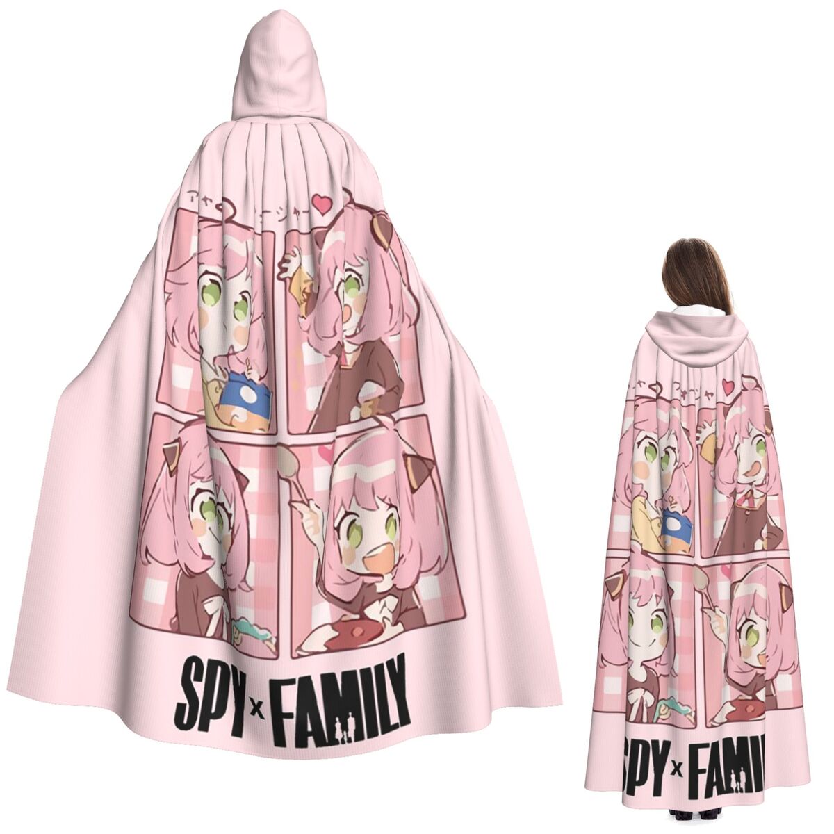 Spy X Family Anya Forger Jubah - Anime Cosplay Anya ulasan dan harga