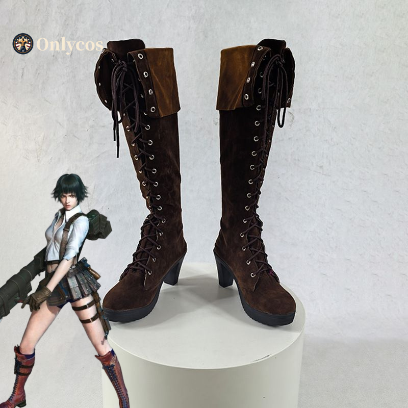 Devil Cry 4 Lady Cosplay Rolep - Cosplay Anime Shoes ulasan dan harga