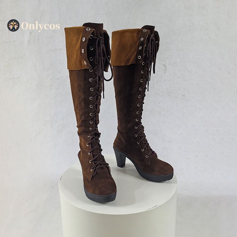 Devil Cry 4 Lady Cosplay Rolep - Cosplay Anime Shoes ulasan dan harga