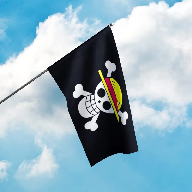 Satu potong bendera monyet D.  - One Piece Straw Hat ulasan dan harga