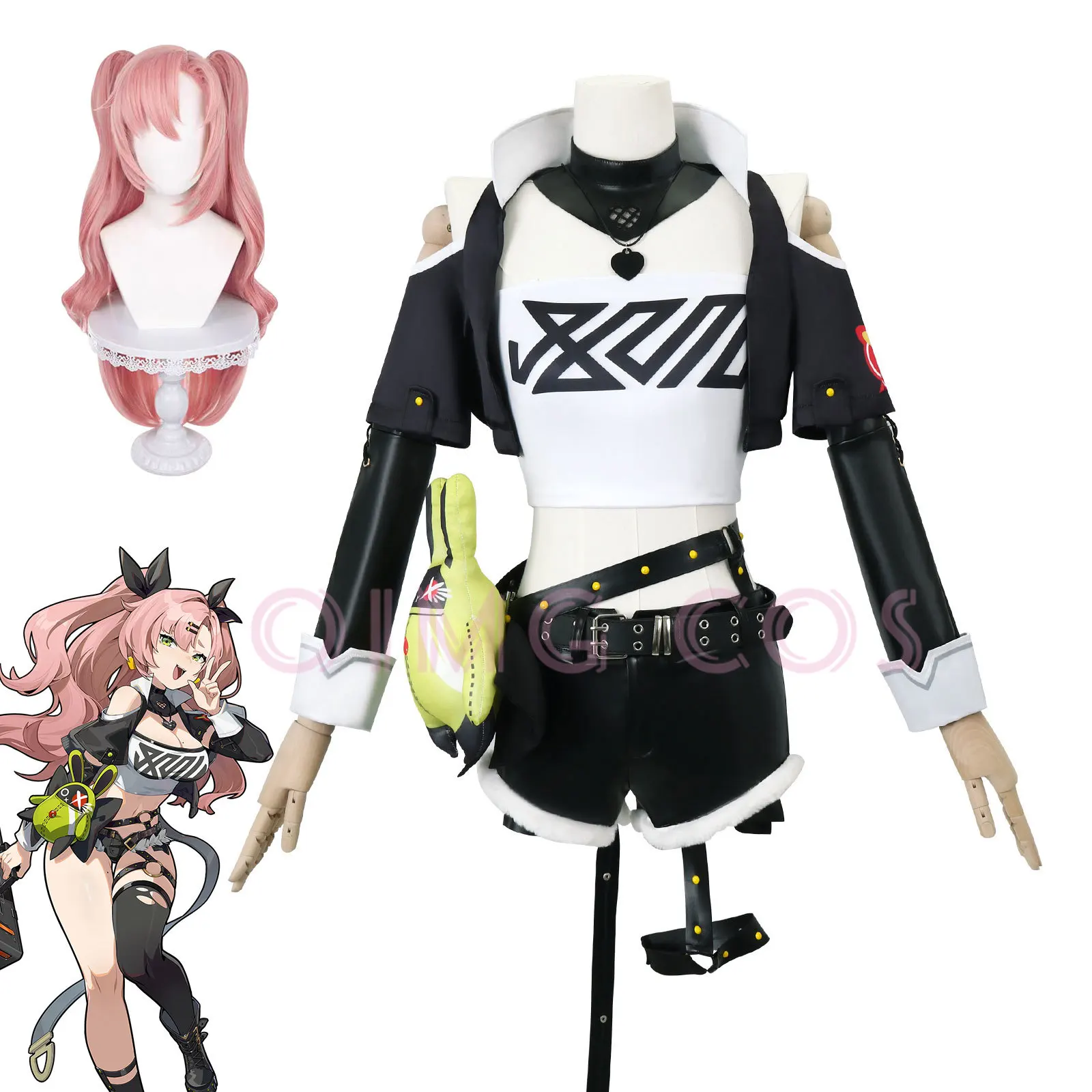 Nicole Demara Zenless Zone Zer - Anime Cosplay Women ulasan dan harga