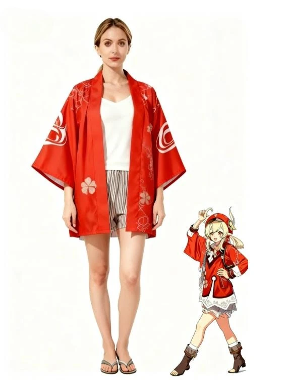 Kimono Cosplay Genshin Impact, - Anime Cosplay Kimono ulasan dan harga