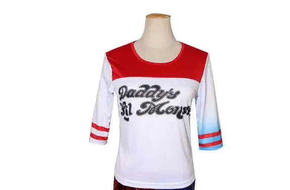 Kostum de Cosplay Quinn Squad  - Anime Harley Quinn Cosplay ulasan dan harga