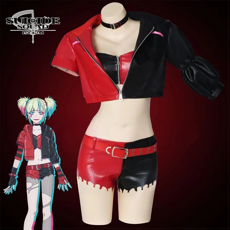 Kostum Cosplay Harley Quinn 20 - Anime Harley Quinn Cosplay ulasan dan harga