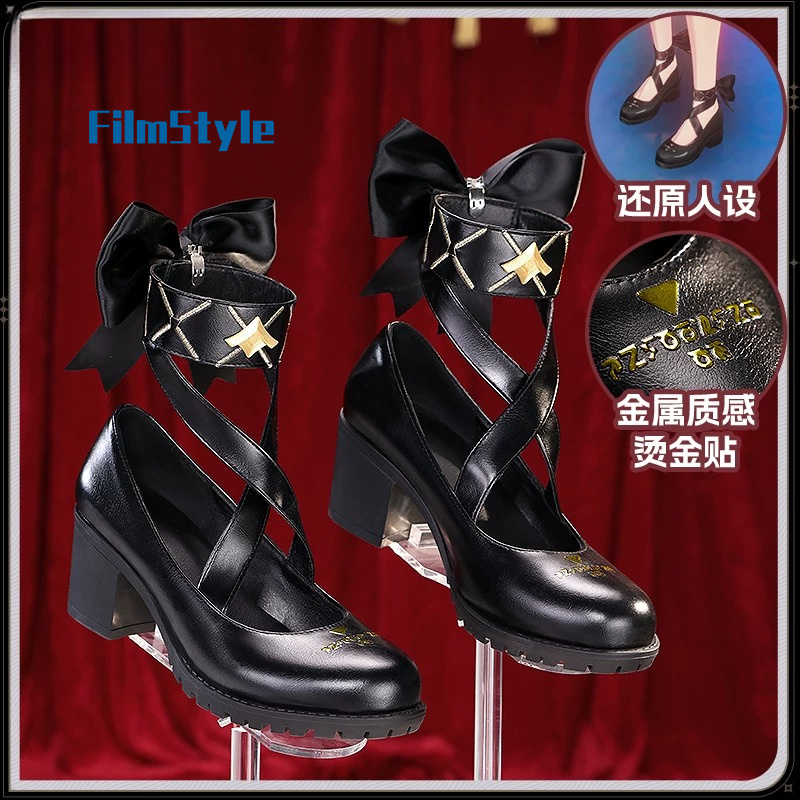 Sepatu Cosplay Game Wuthering  - Cosplay Anime Shoes ulasan dan harga