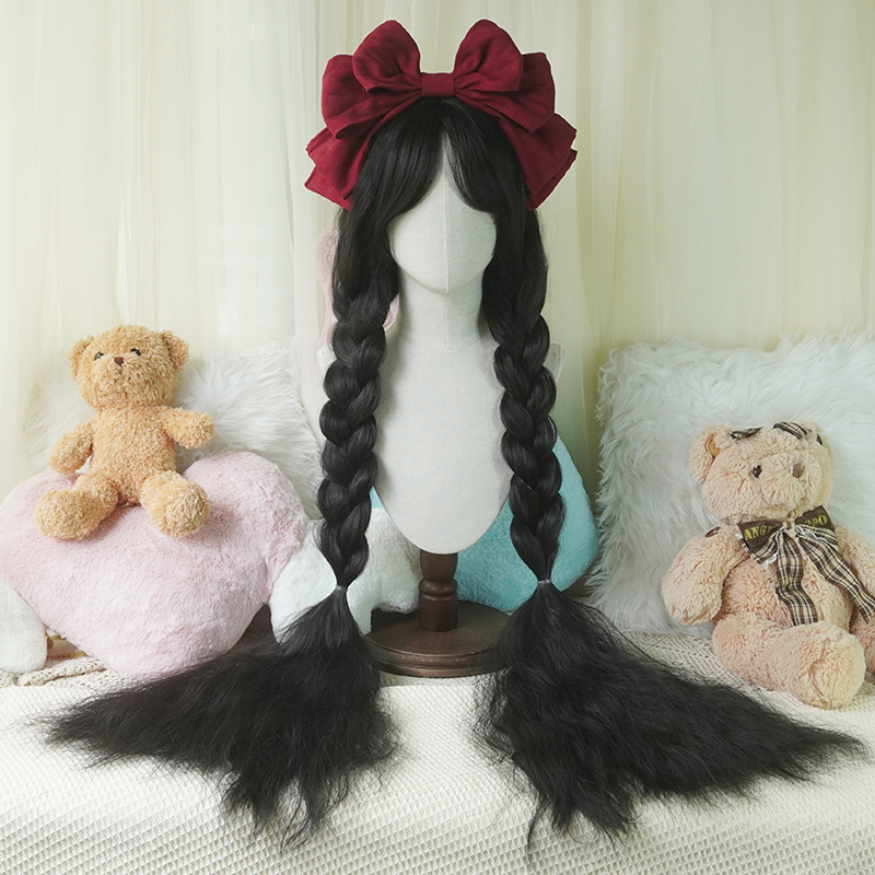 Wig Cosplay Anime Jaring Mawar - Anime Cosplay Photoshoot ulasan dan harga