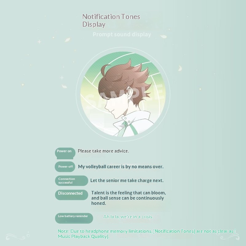 Oikawa Tooru Haikyuu Headphone - Anime Cosplay Cute ulasan dan harga