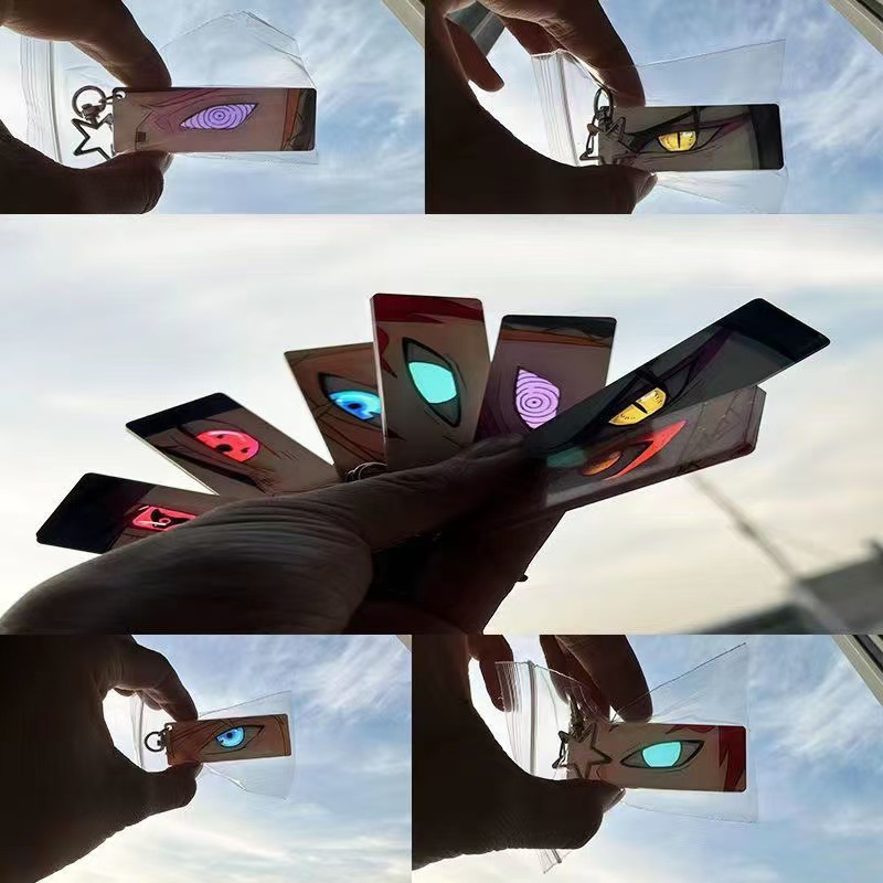 Gantungan Kunci Akrilik Mata B - Naruto Headband Metal ulasan dan harga