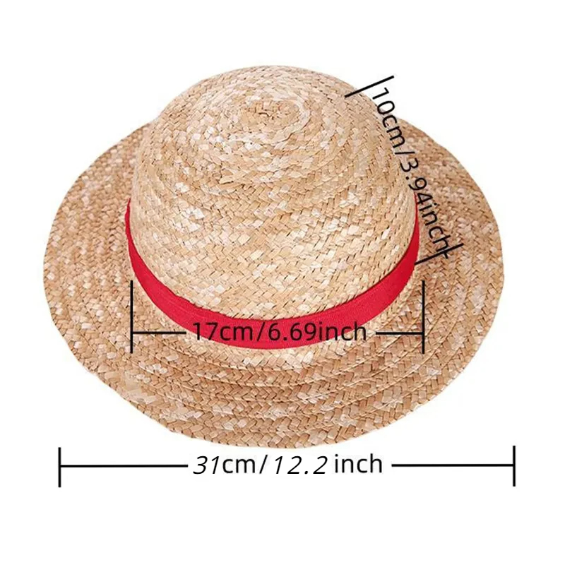 Topi Jerami Properti Cosplay A - One Piece Straw Hat ulasan dan harga