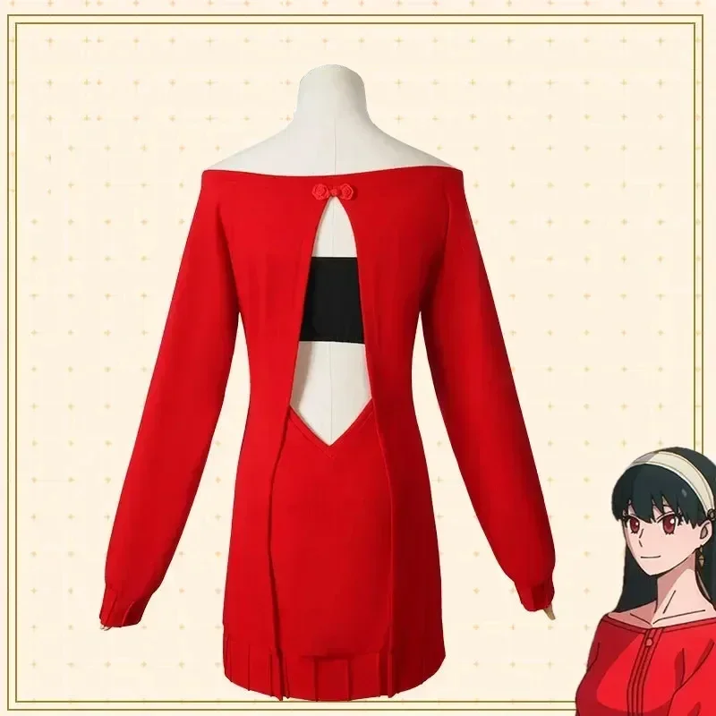Yor Forger Cosplay Sweater Raj - Anime Cosplay Yor Forger ulasan dan harga