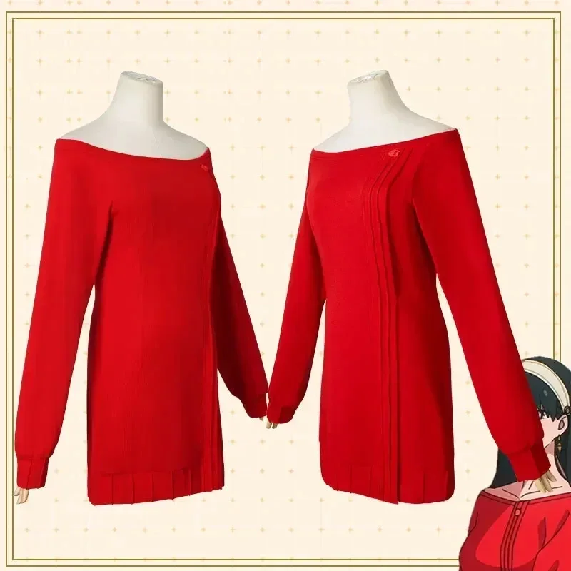 Yor Forger Cosplay Sweater Raj - Anime Cosplay Yor Forger ulasan dan harga