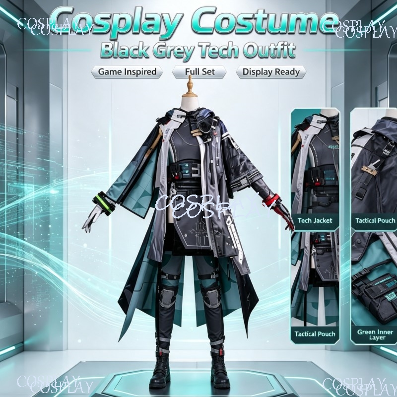 Kostum Cosplay Arcane Li Zhiya - Anime Cosplay Photoshoot ulasan dan harga