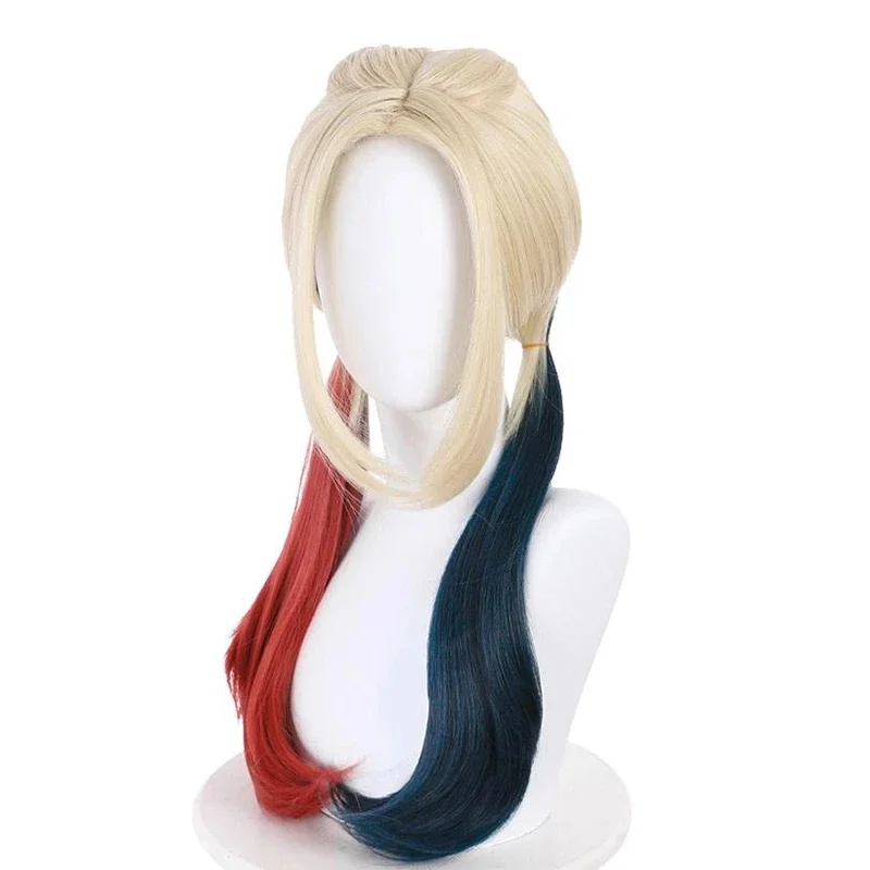 Wig 2026 untuk Rambut Harley Q - Anime Harley Quinn Cosplay ulasan dan harga